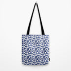 Blue & White Leopard Print  Tote Bag Gallery Image 2