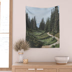 Mountain Trail Wall Tapestry Gallery Image 2