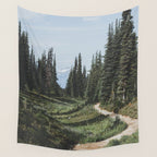 Mountain Trail Wall Tapestry Gallery Image 4
