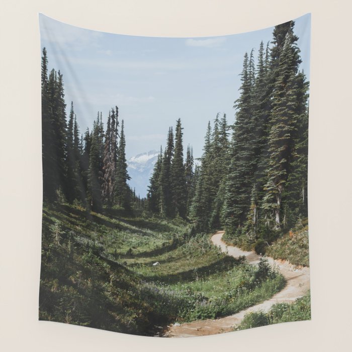 Mountain Trail Wall Tapestry Gallery Image 4