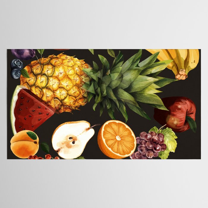 Fruits Botanical Art 1 Tablecloth Gallery Image 2