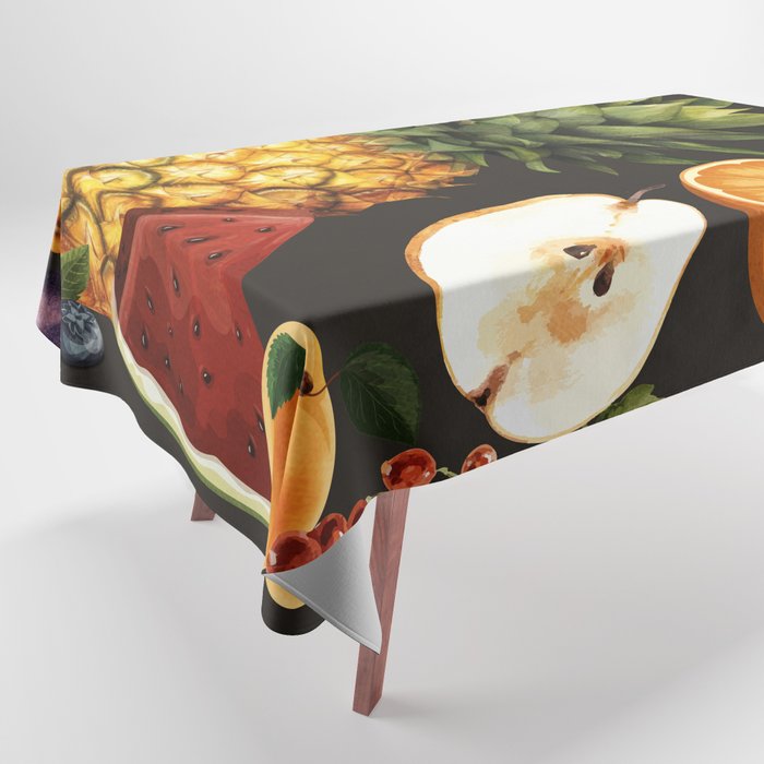 Fruits Botanical Art 1 Tablecloth Gallery Image 1