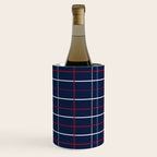 Navy Red White Tattersall Wine Chiller Gallery Image 3
