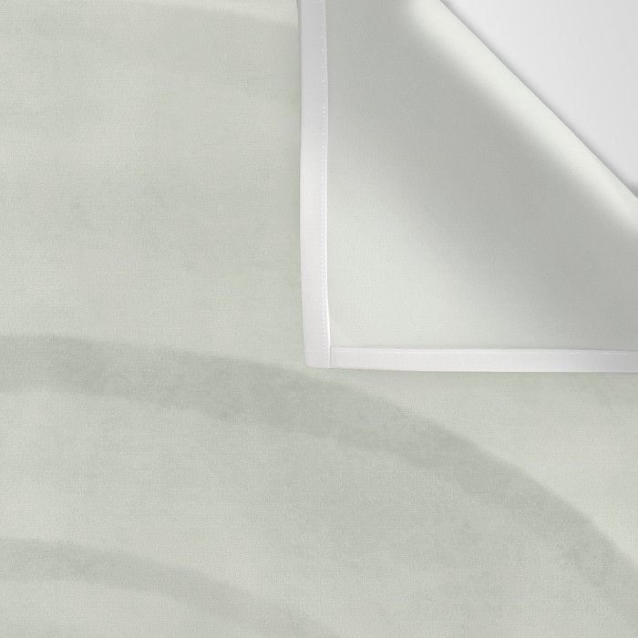 Sage green abstract watercolor rainbow Wall Tapestry Gallery Image 3