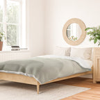 Sage green abstract watercolor rainbow Duvet Cover Gallery Image 2