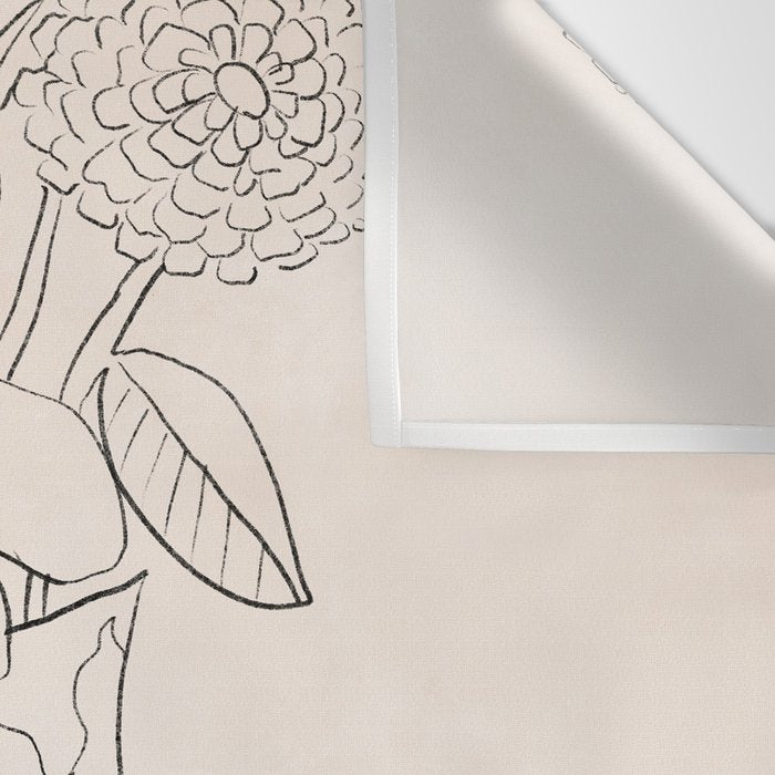 Flower Vase Wall Tapestry Gallery Image 3