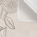 Flower Vase Wall Tapestry Gallery Image 3