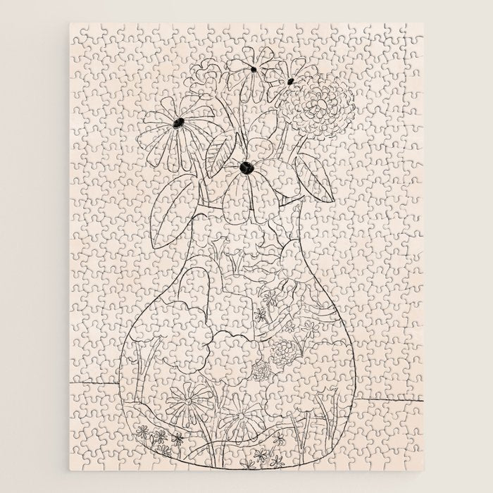Flower Vase Jigsaw Puzzle Gallery Image 1