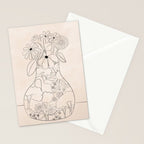 Flower Vase Stationery Card Gallery Image 2