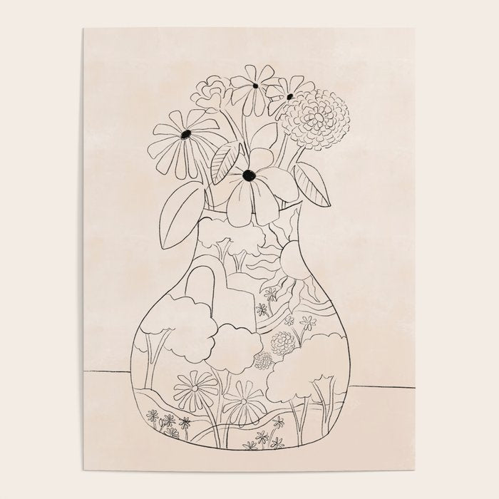 Flower Vase Poster Gallery Image 4