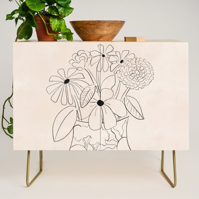 Flower Vase Credenza Gallery Image 1