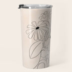 Flower Vase Travel Mug Gallery Image 3