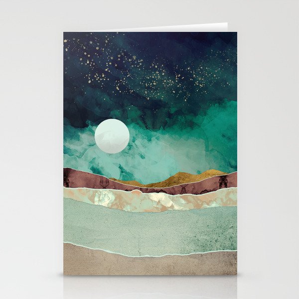 Spring Night Stationery Card Gallery Image 2