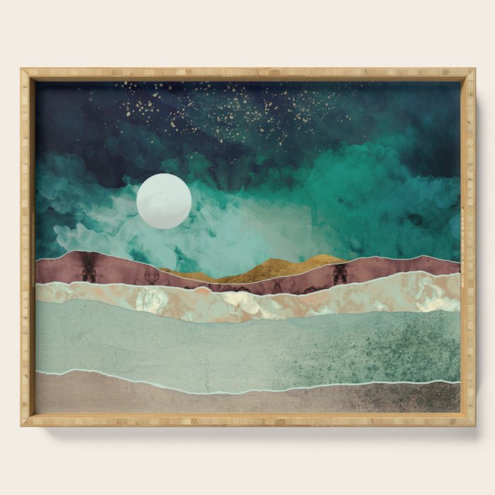 Spring Night Serving Tray Gallery Image 1