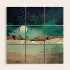 Spring Night Wood Wall Art Gallery Image 1
