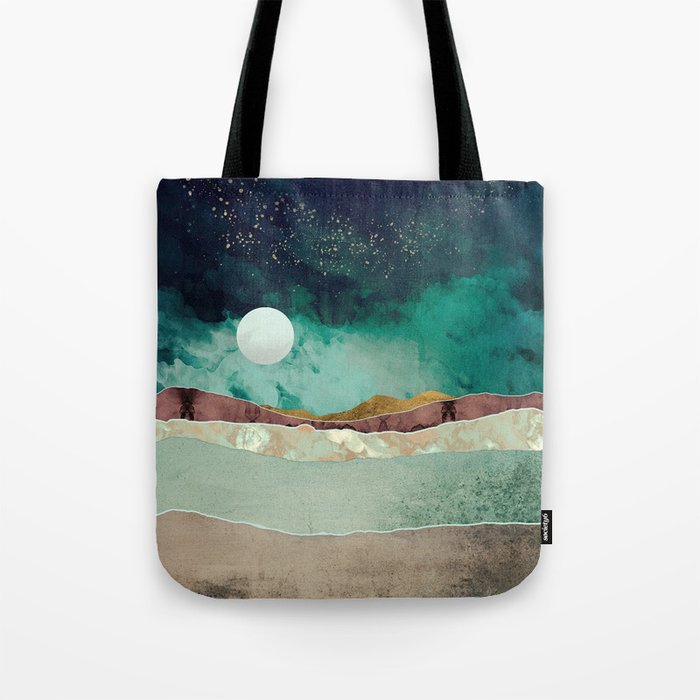 Spring Night Tote Bag Gallery Image 1