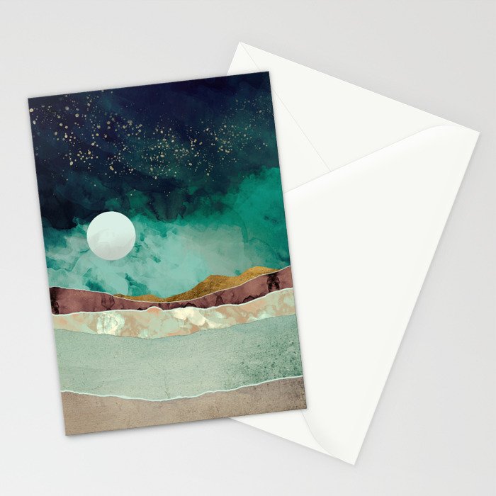 Spring Night Stationery Card Gallery Image 2