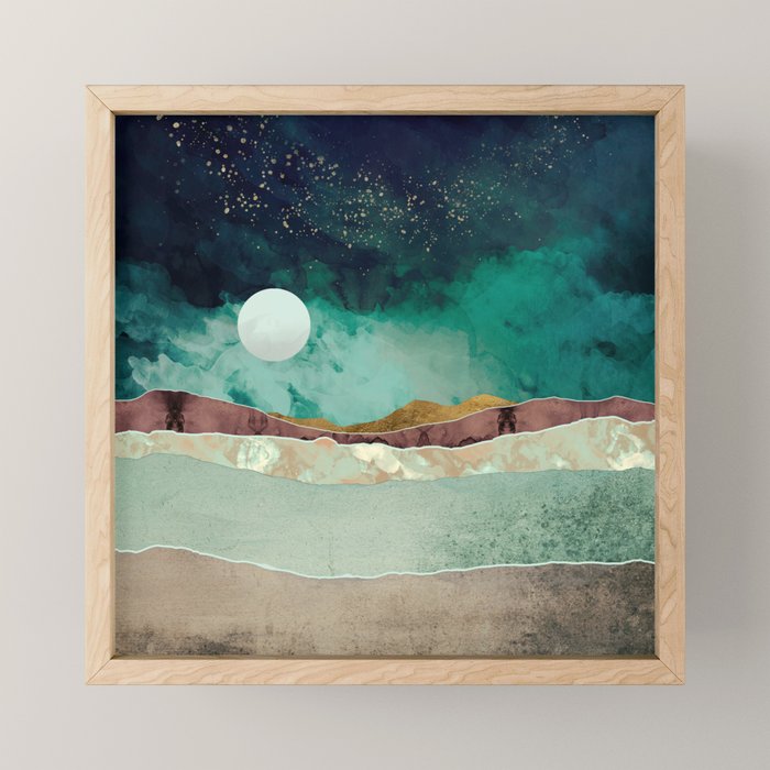 Spring Night Mini Art Print Gallery Image 1