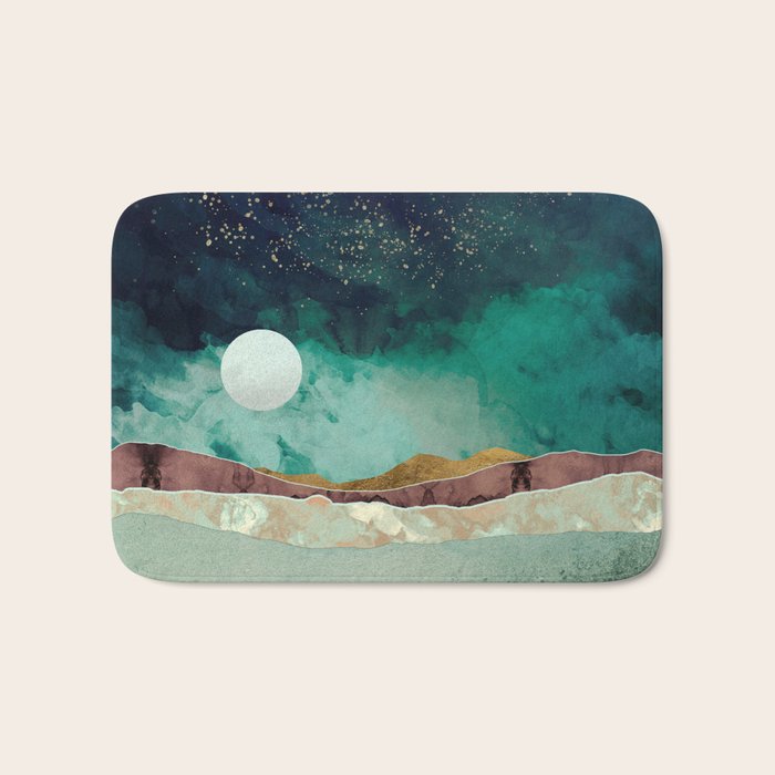 Spring Night Bath Mat Gallery Image 1