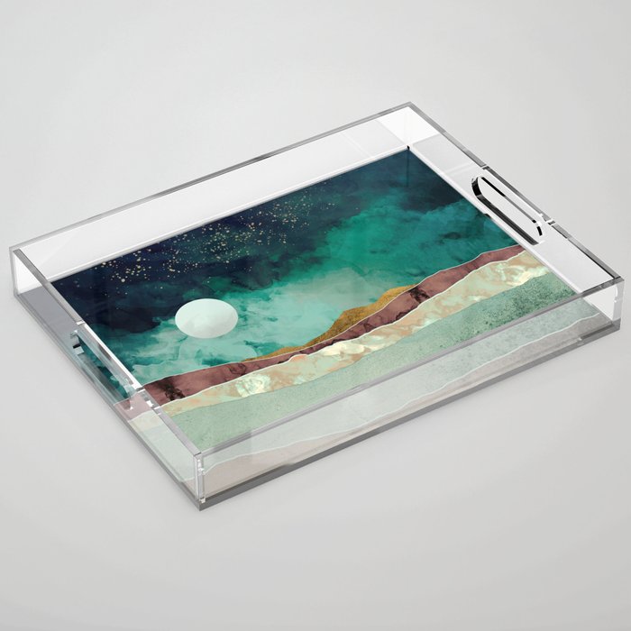 Spring Night Acrylic Tray Gallery Image 1