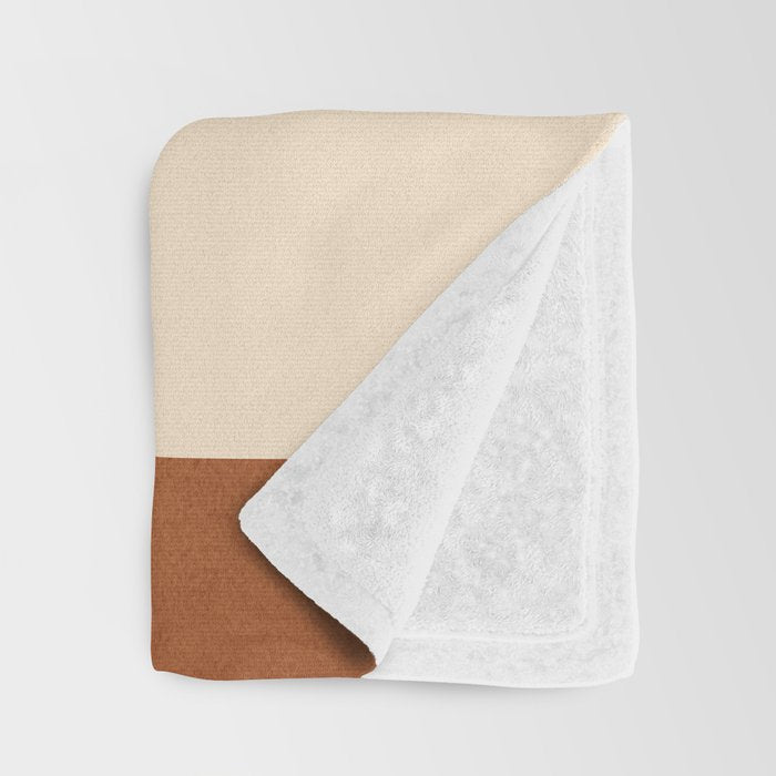 Cactus & Birds 1 Throw Blanket Gallery Image 3