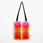 Abstraction_COLOUR_CIRCLES_001 Tote Bag Gallery Image 2