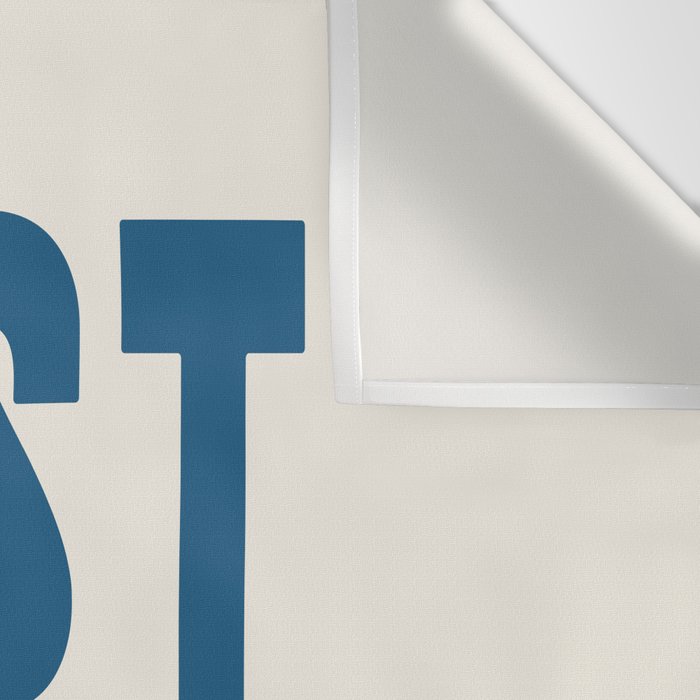 East Coast - Retro Typography Wall Tapestry Gallery Image 3
