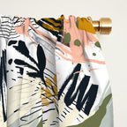 Abstract strokes still life Window Curtain Gallery Image 2