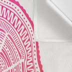 Ponderosa Pine - Pink OmbrÃ© Palette Wall Tapestry Gallery Image 3
