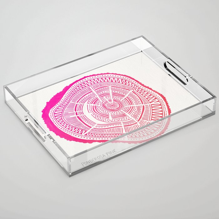 Ponderosa Pine - Pink OmbrÃ© Palette Acrylic Tray Gallery Image 1