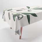 Olive Tree Branch Tablecloth Gallery Image 1