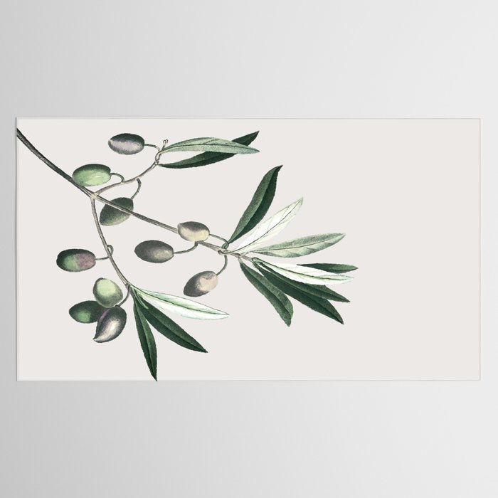 Olive Tree Branch Tablecloth Gallery Image 2