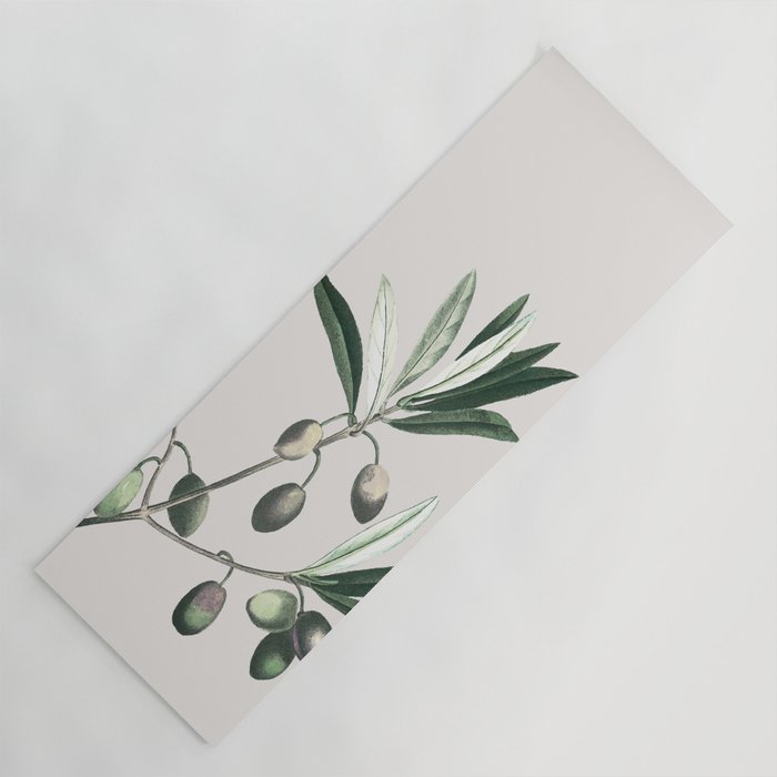 Olive Tree Branch Yoga Mat Gallery Image 1
