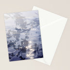 liminal spaces no. 2 - double exposure nature sea photograph Stationery Card Gallery Image 2