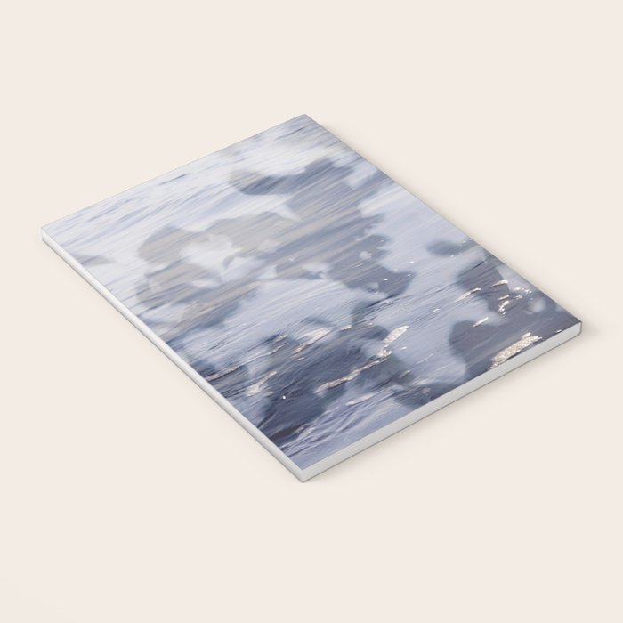 liminal spaces no. 2 - double exposure nature sea photograph Notebook Gallery Image 3