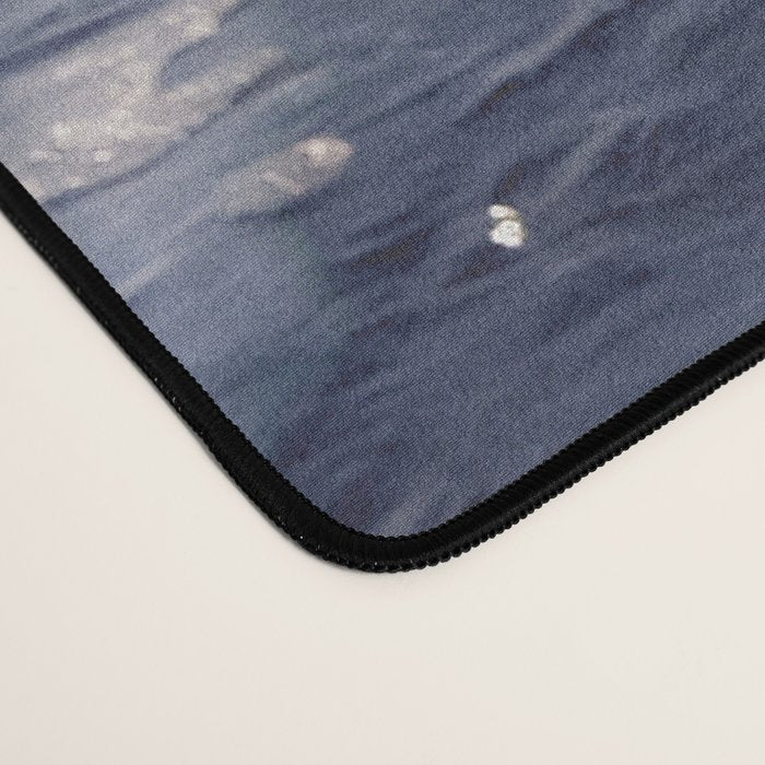 liminal spaces no. 2 - double exposure nature sea photograph Desk Mat Gallery Image 4