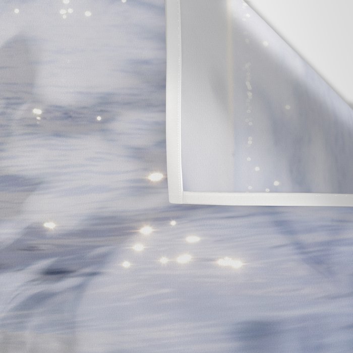 liminal spaces no. 2 - double exposure nature sea photograph Wall Tapestry Gallery Image 3