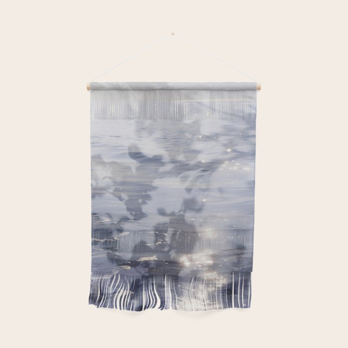 liminal spaces no. 2 - double exposure nature sea photograph Wall Hanging Gallery Image 1
