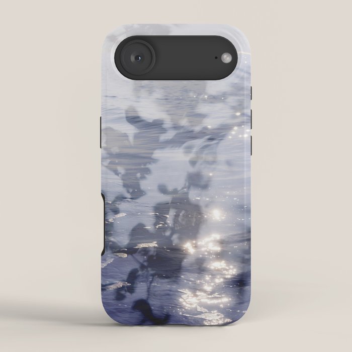 liminal spaces no. 2 - double exposure nature sea photograph iPhone Case Gallery Image 2