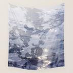 liminal spaces no. 2 - double exposure nature sea photograph Wall Tapestry Gallery Image 4