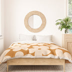 Retro Color Palette - 70's Daisy Duvet Cover Gallery Image 3
