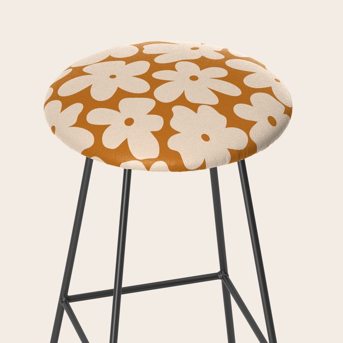 Retro Color Palette - 70's Daisy Stool Gallery Image 2