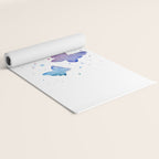 Purple Butterfly Yoga Mat Gallery Image 2