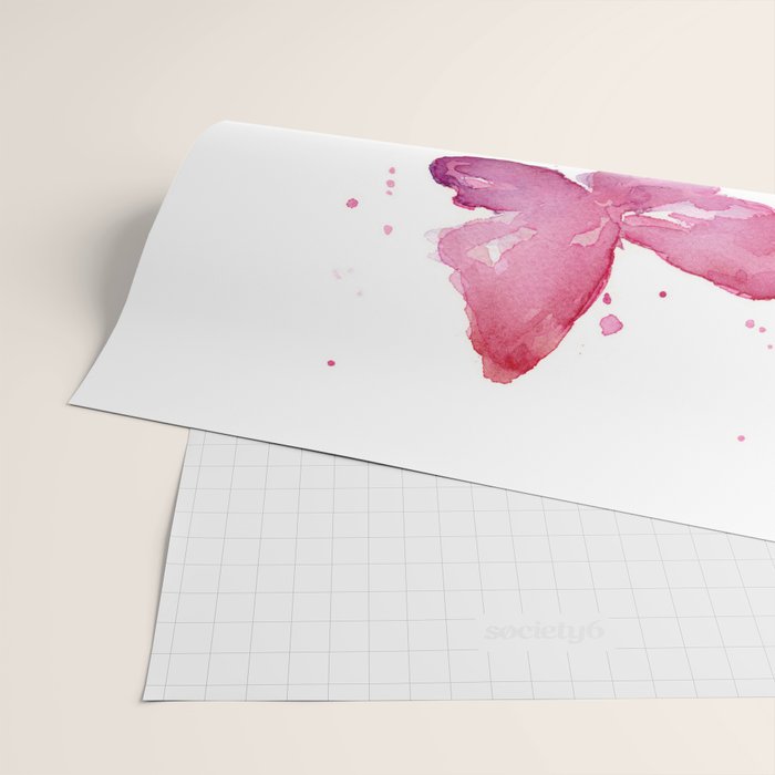 Purple Butterfly Wrapping Paper Gallery Image 2