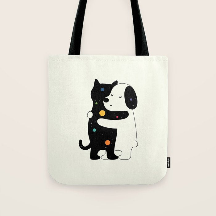 Universal Language Tote Bag Gallery Image 1