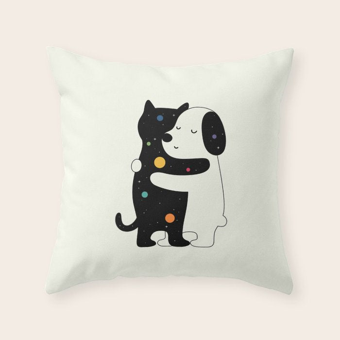Universal Language Throw Pillow Gallery Image 6