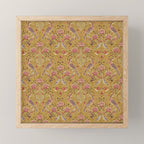 William Morris Seasons by May Melsetter Saffron Mini Art Print Gallery Image 1