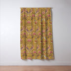 William Morris Seasons by May Melsetter Saffron Window Curtain Gallery Image 3
