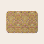 William Morris Seasons by May Melsetter Saffron Bath Mat Gallery Image 1