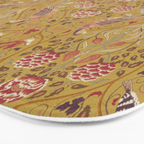 William Morris Seasons by May Melsetter Saffron Bath Mat Gallery Image 3